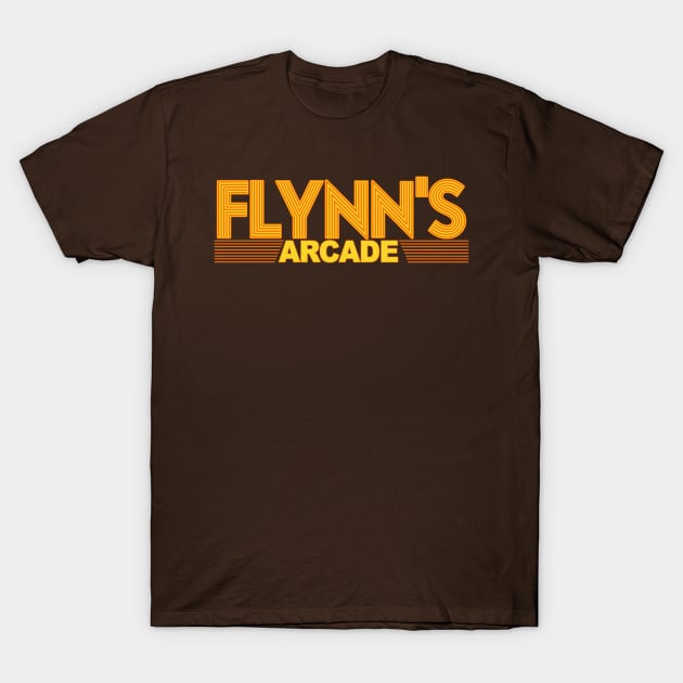 Flynn's Arcade 80s T-Shirt by resjtee